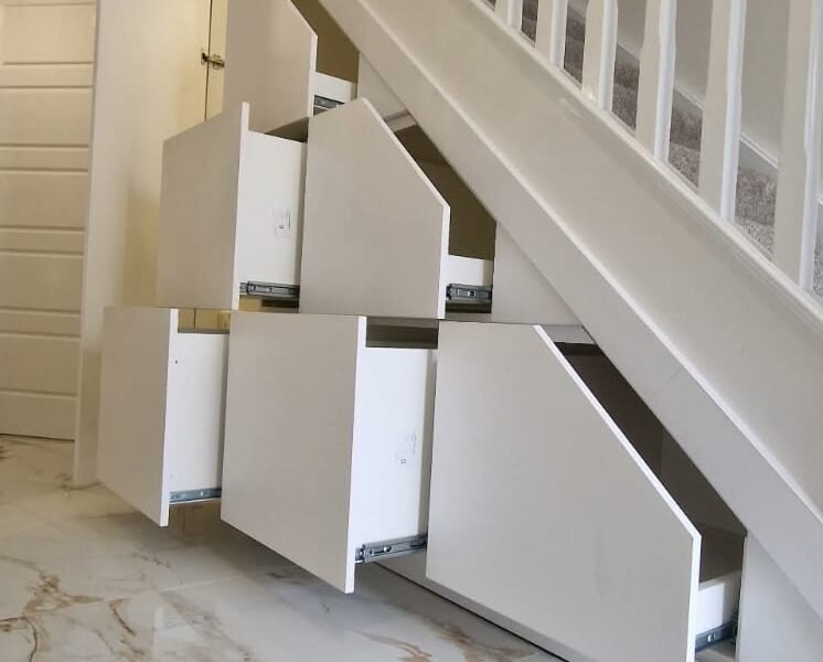 TUSS understairs storage install