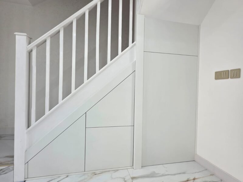 TUSS understairs storage install
