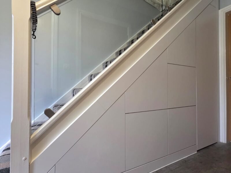 TUSS understairs storage install
