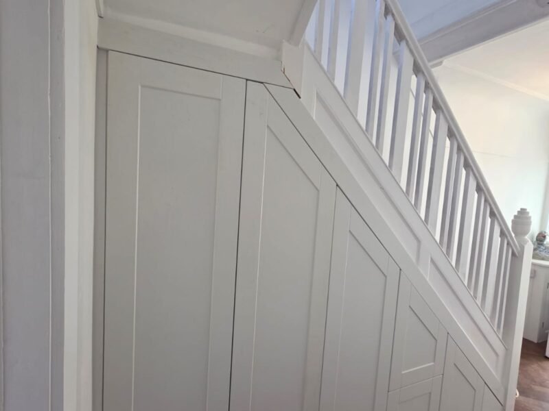 TUSS understairs storage install